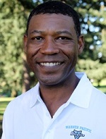 Warner Pacific golf coach Quincy Heard