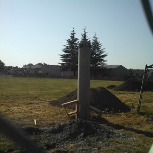 Knight Soccer field at PAA light poles July 15 2014