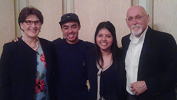 Warner Pacific Social Entrepreneurship winners with Drs. Cook and Martin 2015
