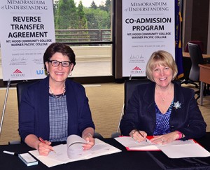 WPC and MHCC MOU signing WPC and MHCC MOU signing