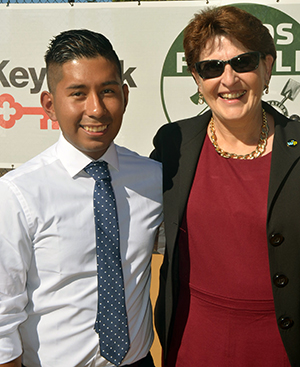 Ricki Ruiz and Dr. Cook at Snake Court Opening 2015 Ricki Ruiz and Dr. Cook at Snake Court Opening 2015