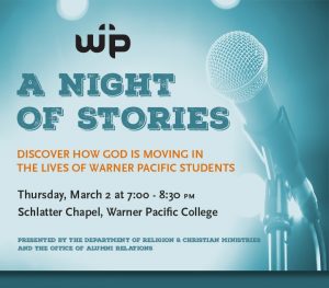 Warner Pacific RCM Night of Stories 2017 image