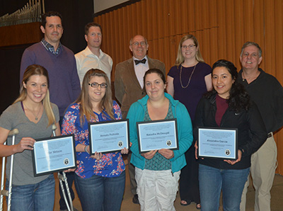 Science awards from Honors Chapel