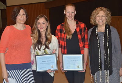 Social Science awards from Honors Chapel