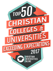 Warner Pacific is a top 50 Christian College exceeding expectations - logo