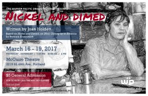 WP Spring Drama Production Nickel and Dimed poster image