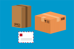 Packages and letters