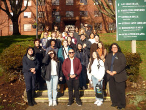 New students group photo.